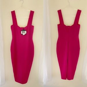 Nookie pink midi dress NWT Bloomingdales